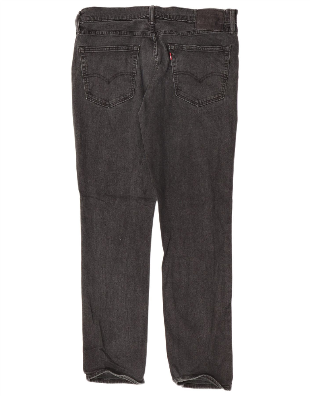Levi's Mens Slim Jeans W36 L32 Black Cotton