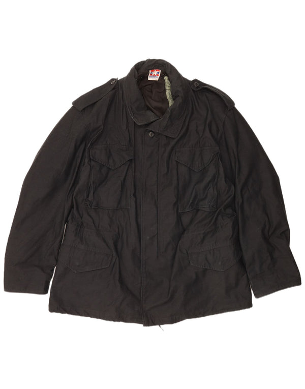 Propper Mens Military Jacket UK 40 Large Black Nylon