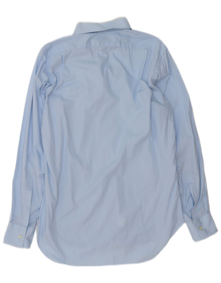 Dolce & Gabbana Mens Shirt Size 39 15 1/2 Medium Blue Cotton
