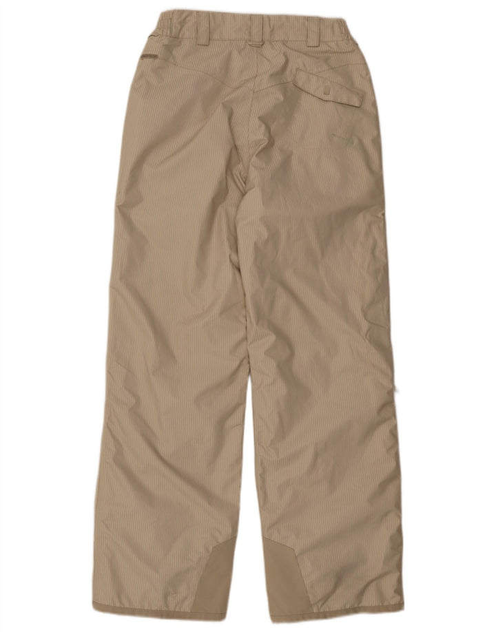 Helly Hansen Mens Windbreaker Trousers Medium W30 L31 Beige Striped