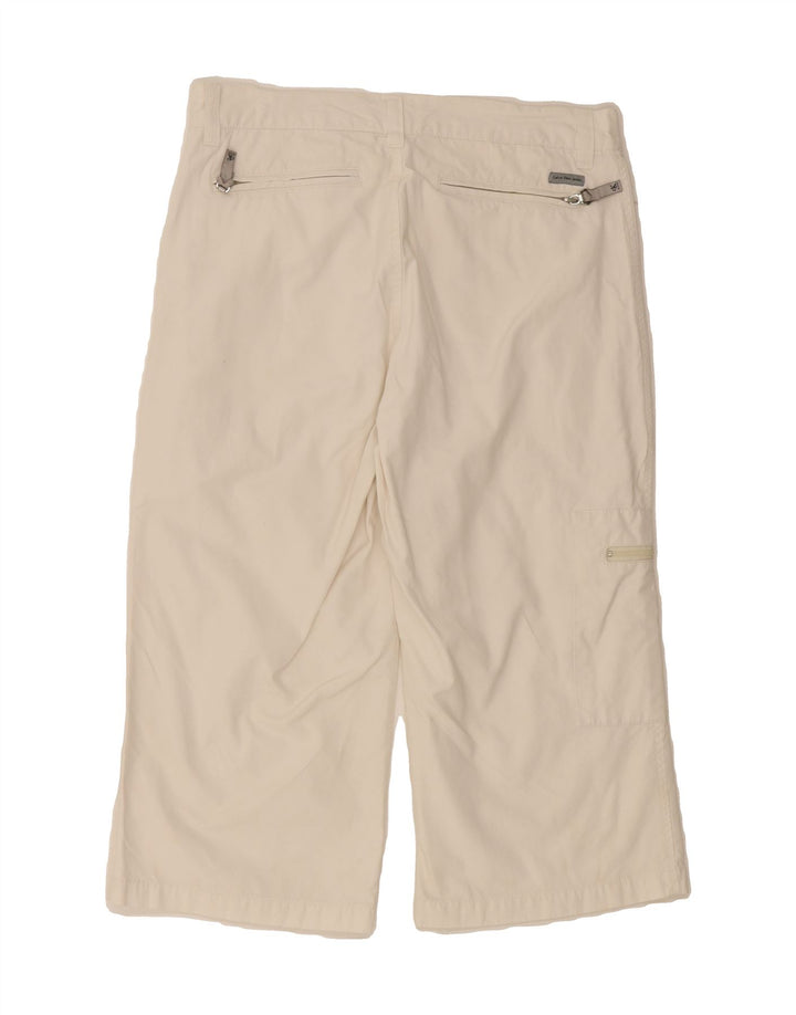 CALVIN KLEIN Womens Cargo Capri Trousers W30 L20 Beige Cotton Vintage Calvin Klein and Second-Hand Calvin Klein from Messina Hembry 