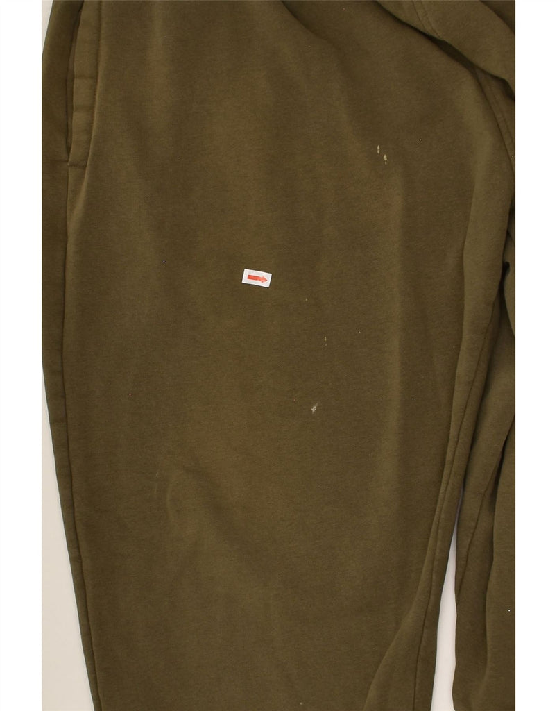 FILA Mens Graphic Tracksuit Trousers Joggers XL Khaki Cotton | Vintage Fila | Thrift | Second-Hand Fila | Used Clothing | Messina Hembry 