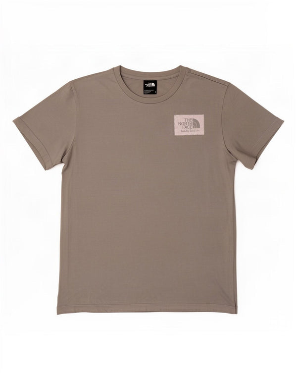 The North Face Womens T-Shirt Top UK 10 Small Grey Cotton