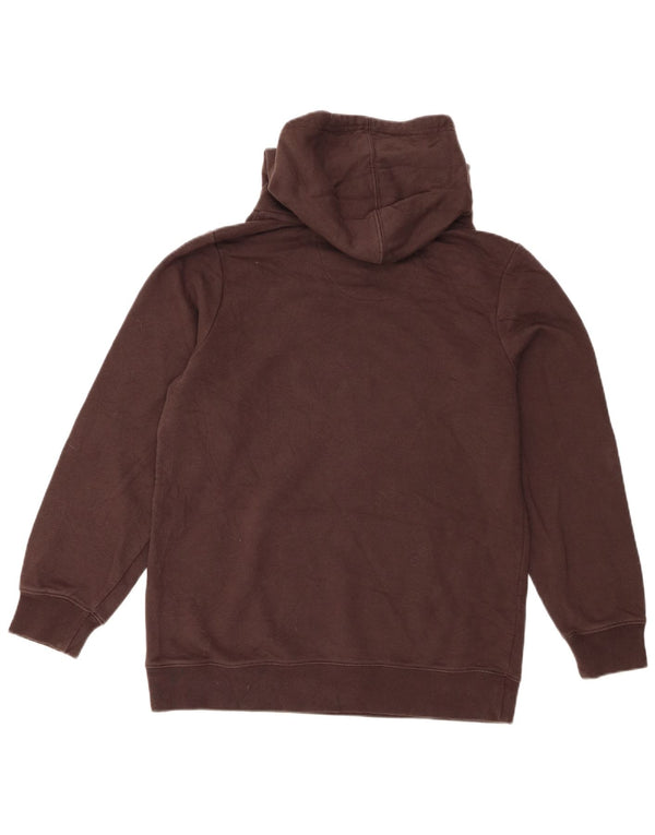 NFL Womens Cleveland Browns Graphic Hoodie Jumper UK 16 Large Brown Cotton