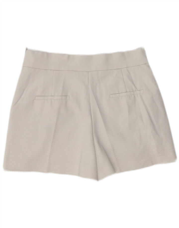 Zara Womens Chino Shorts Medium W28  White