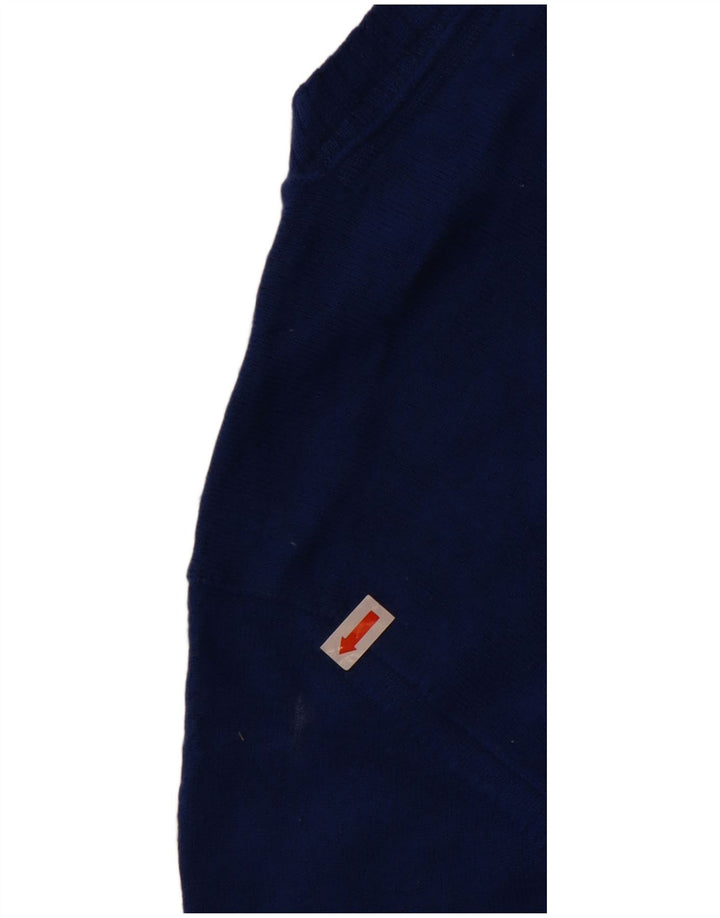 Marks & Spencer Womens Autograph V-Neck Jumper Sweater UK 16 Large Blue