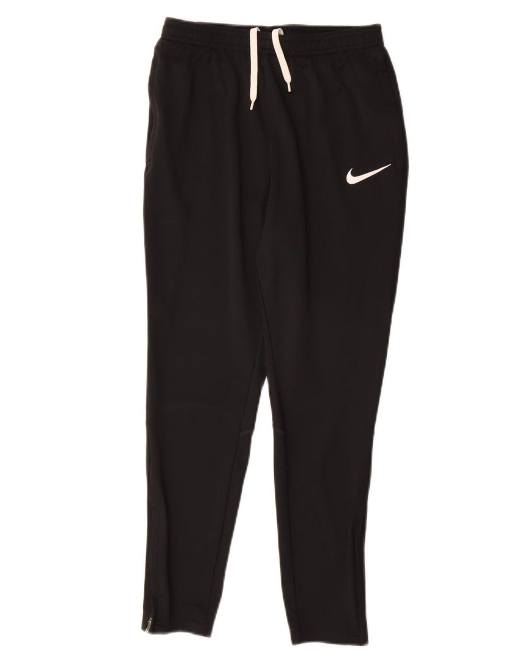 NIKE Boys Dri Fit Tracksuit Trousers 12-13 Years Large Black