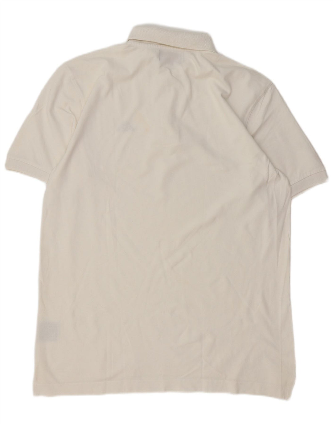 Kappa Mens Polo Shirt XL White Cotton