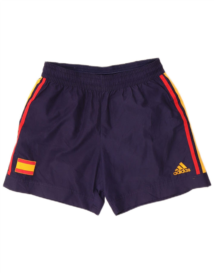Adidas Mens Climalite Sport Shorts Medium  Navy Blue Polyester