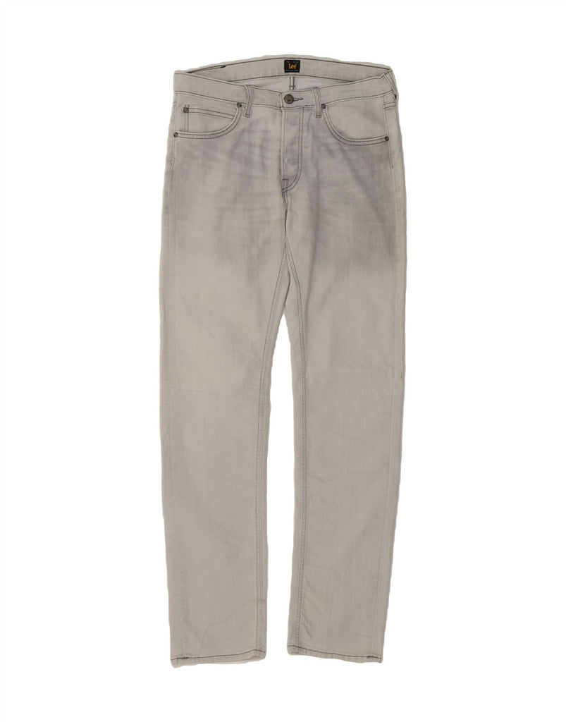 LEE Mens Daren Straight Jeans  W33 L34 Grey Cotton Vintage Lee and Second-Hand Lee from Messina Hembry 