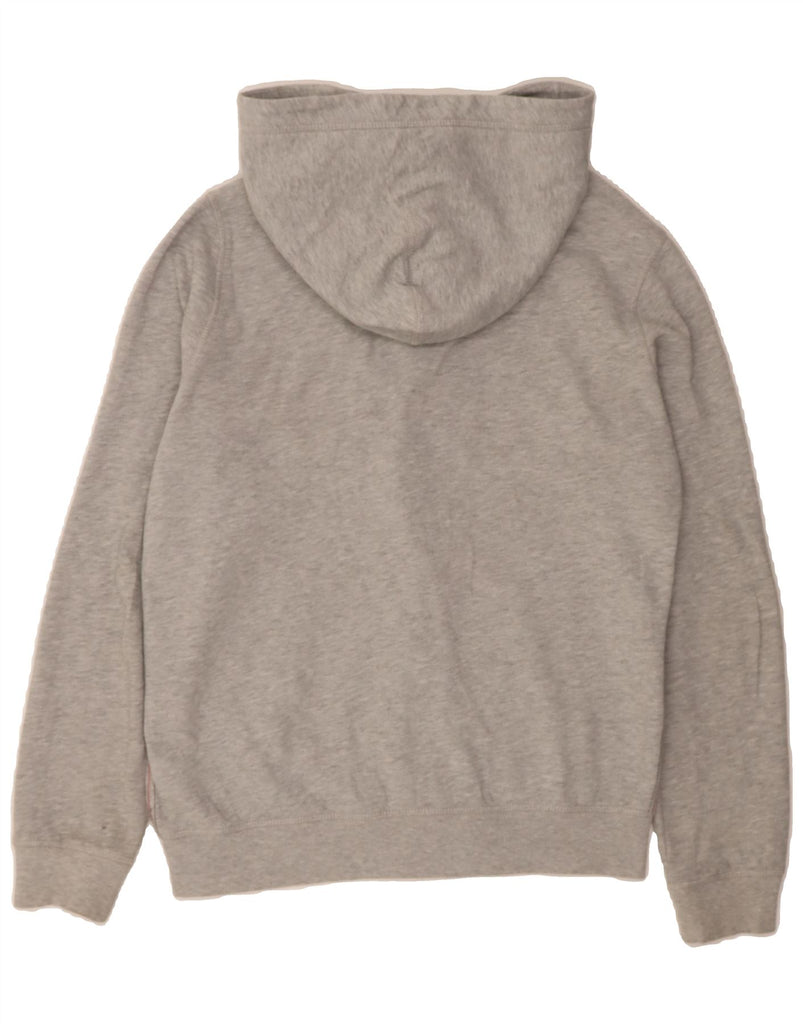 TOMMY HILFIGER Mens Graphic Zip Hoodie Sweater Medium Grey Cotton Vintage Tommy Hilfiger and Second-Hand Tommy Hilfiger from Messina Hembry 