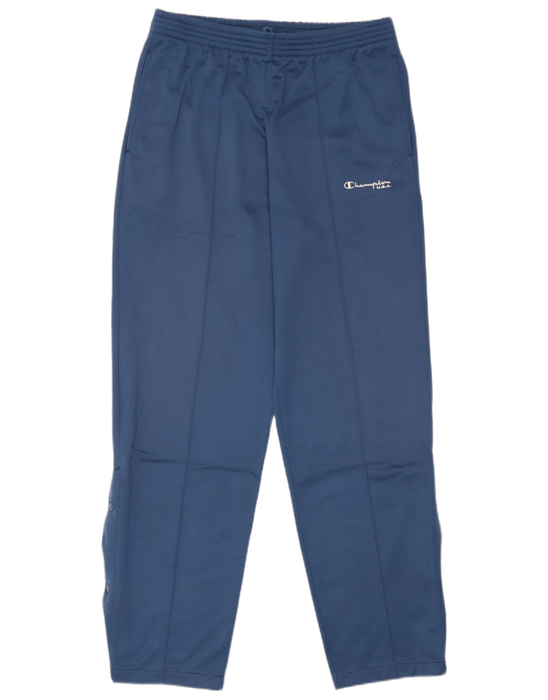 Champion Mens Tracksuit Trousers Medium Navy Blue Polyester
