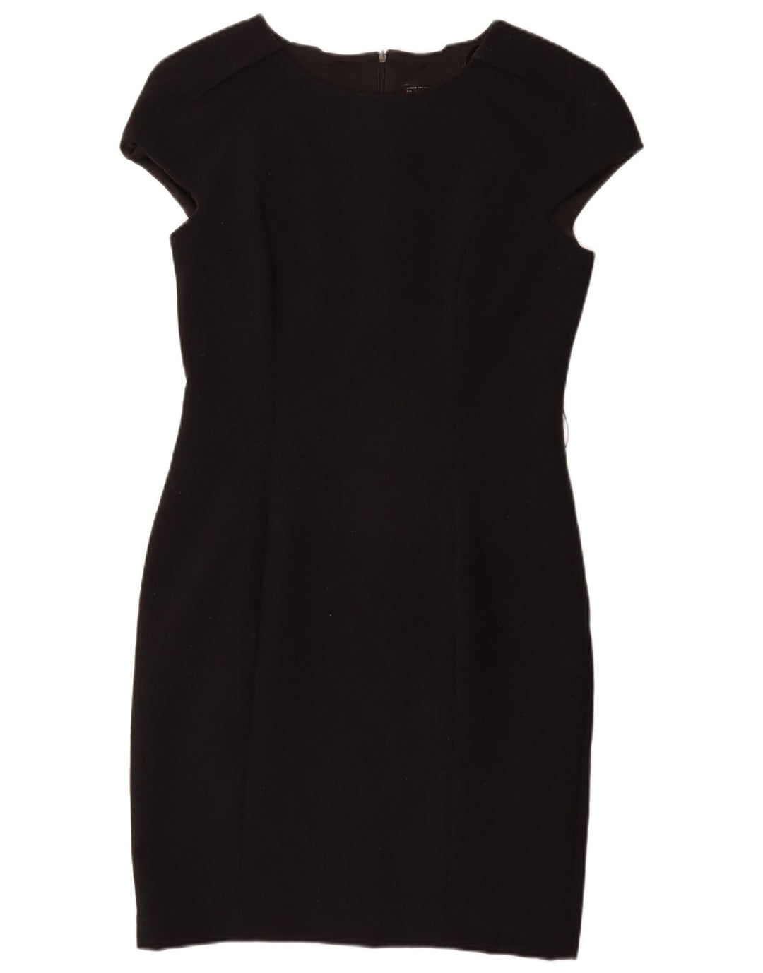 Zara Womens Bodycon Dress UK 18 XL Black Polyester
