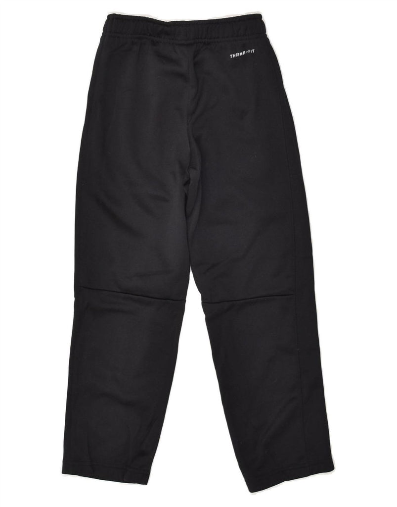 NIKE Boys Therma-Fit Tracksuit Trousers 5-6 Years Small Black Polyester | Vintage Nike | Thrift | Second-Hand Nike | Used Clothing | Messina Hembry 