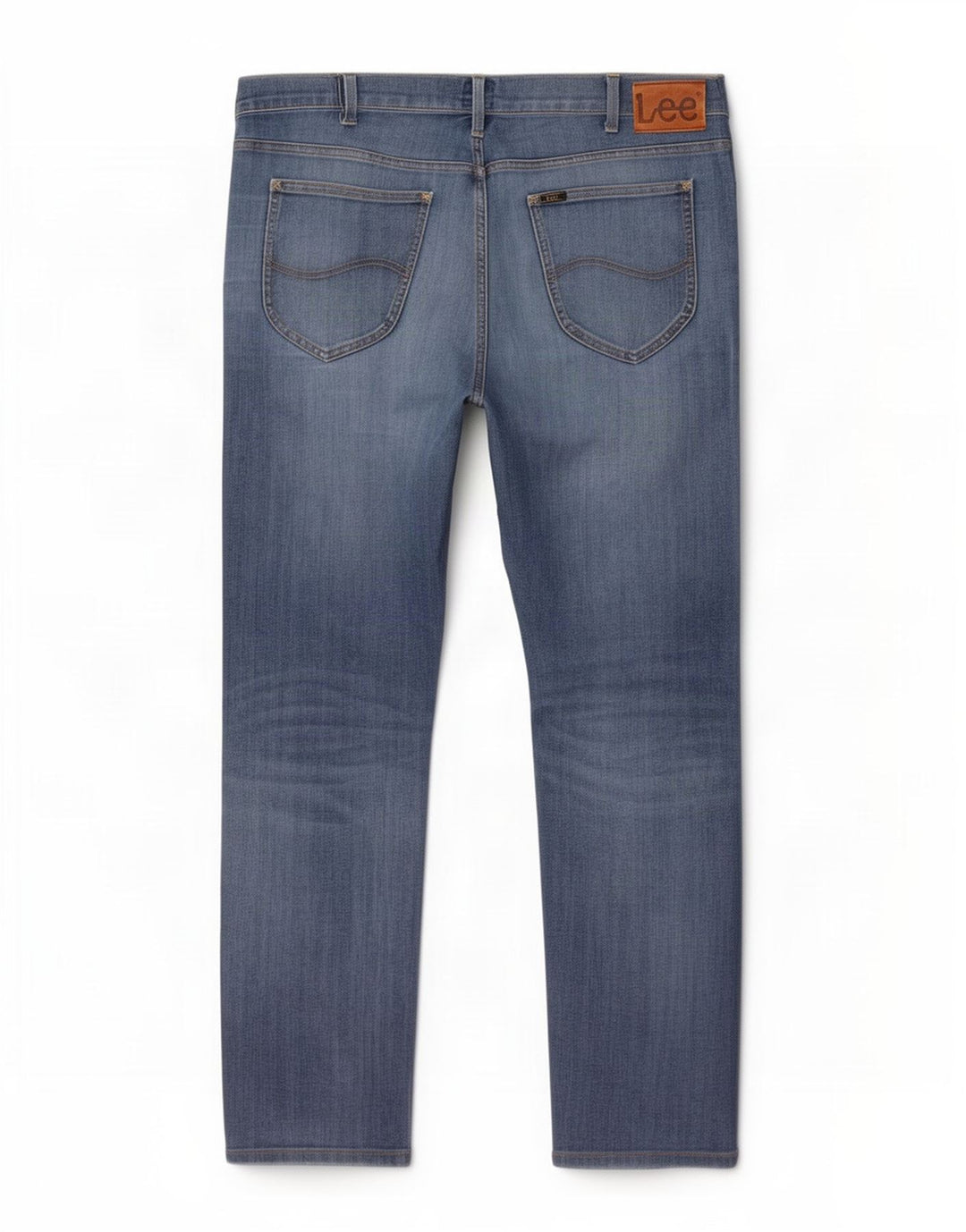 Lee Mens Daren Zip Fly Slim Jeans W36 L32 Blue Cotton
