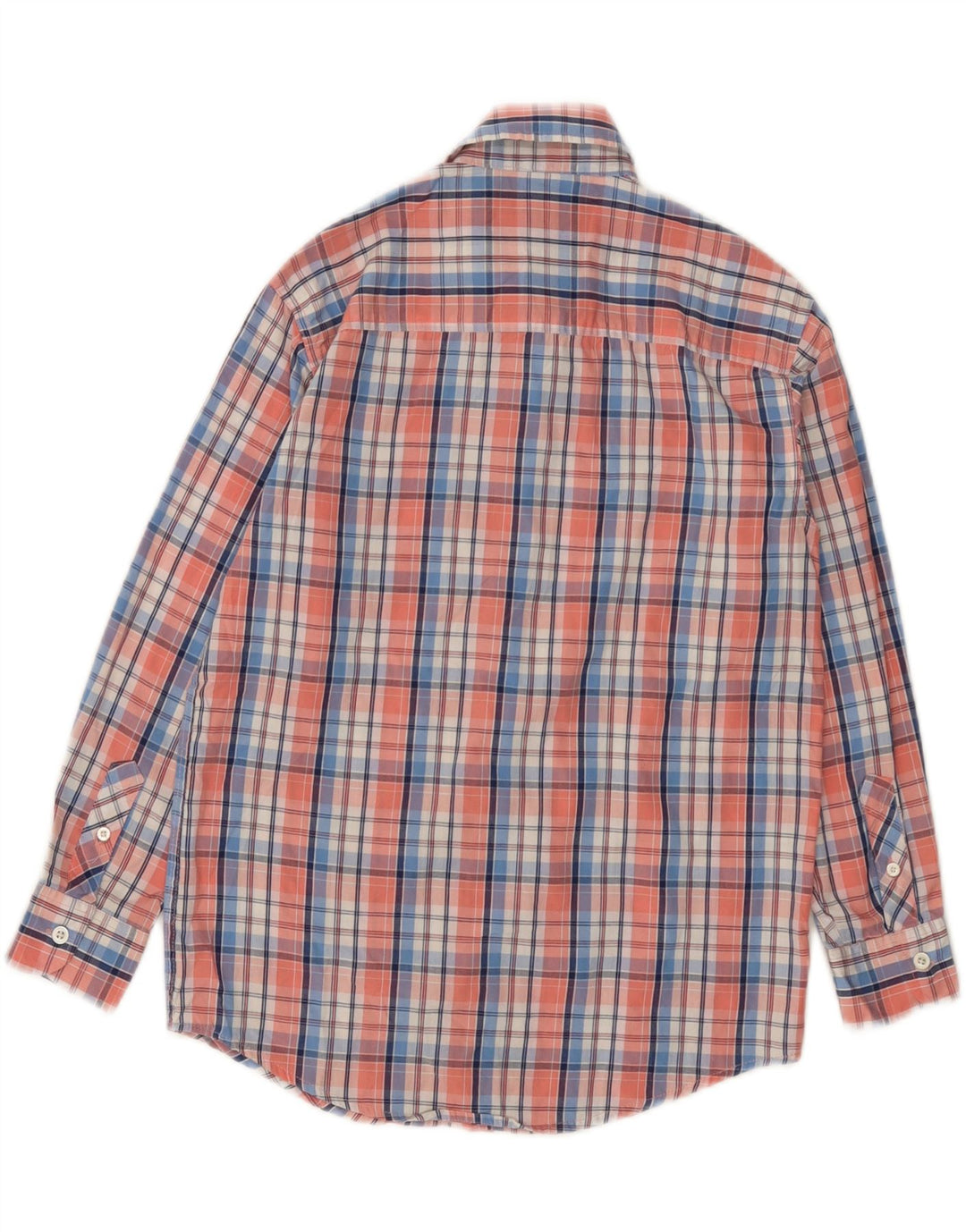 Izod Boys Shirt 10-11 Years Medium Multicoloured Plaid Cotton