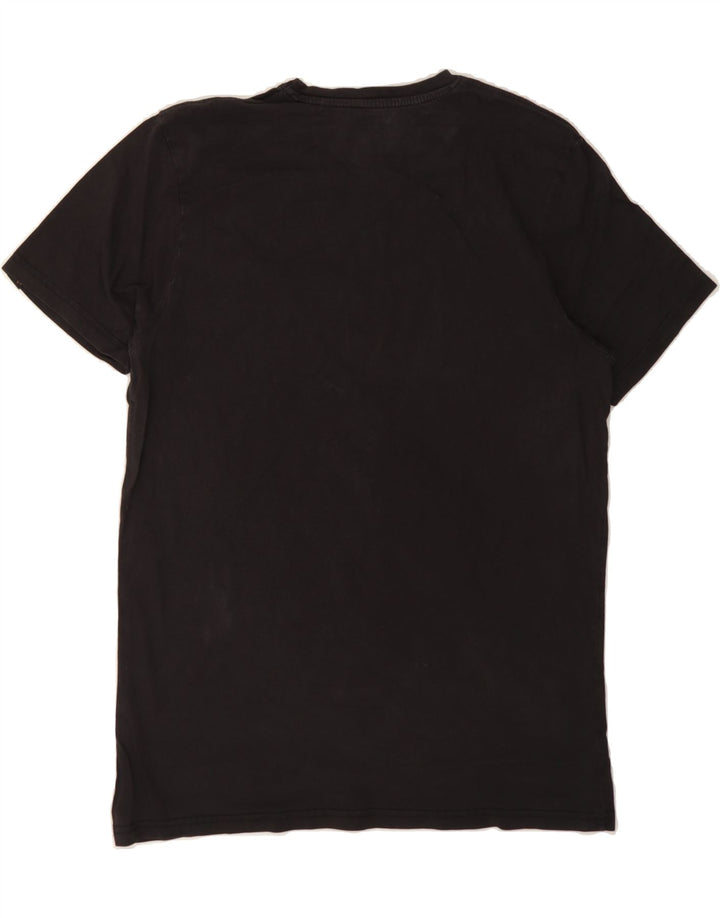 ALPHA INDUSTRIES Womens Graphic T-Shirt Top UK 14 Large Black Vintage Alpha Industries and Second-Hand Alpha Industries from Messina Hembry 