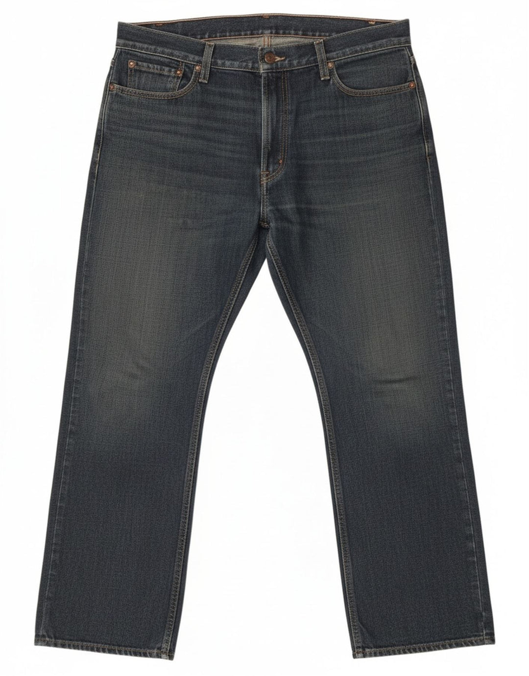 Levi's Mens 514 Slim Straight Jeans W36 L30 Blue Cotton