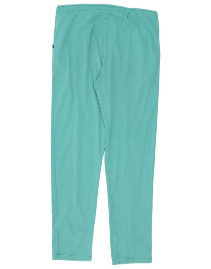 Vintage Mens Tracksuit Trousers Large Turquoise