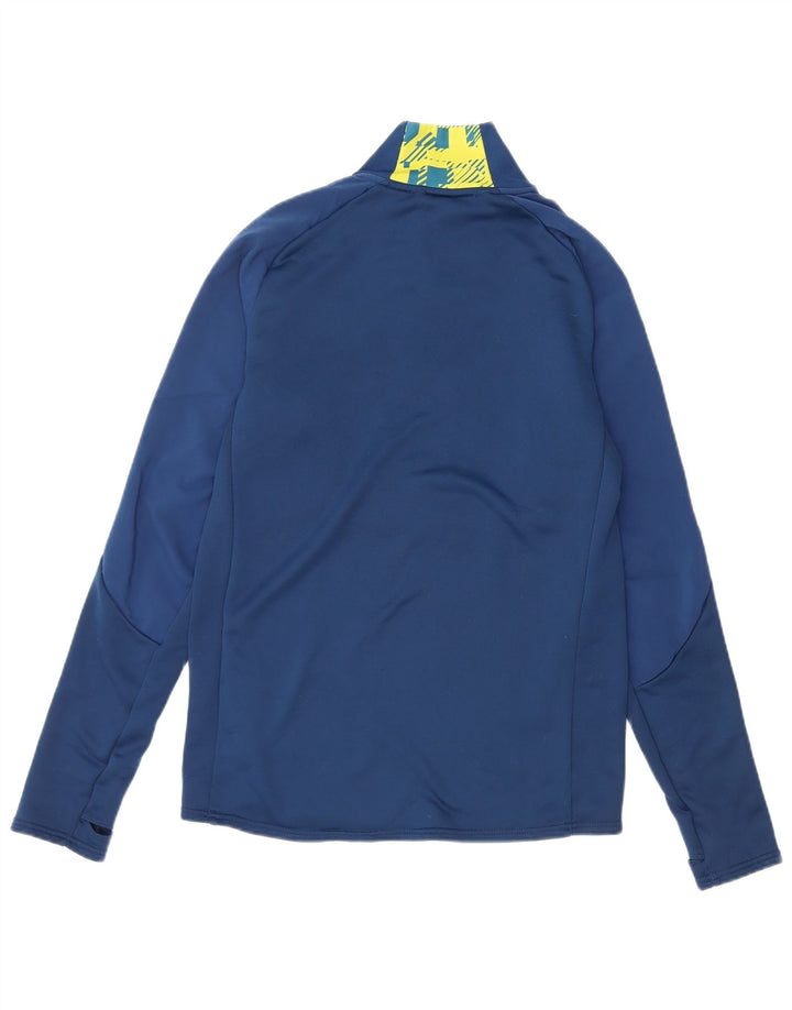 Umbro Mens Graphic Top Long Sleeve Small Navy Blue