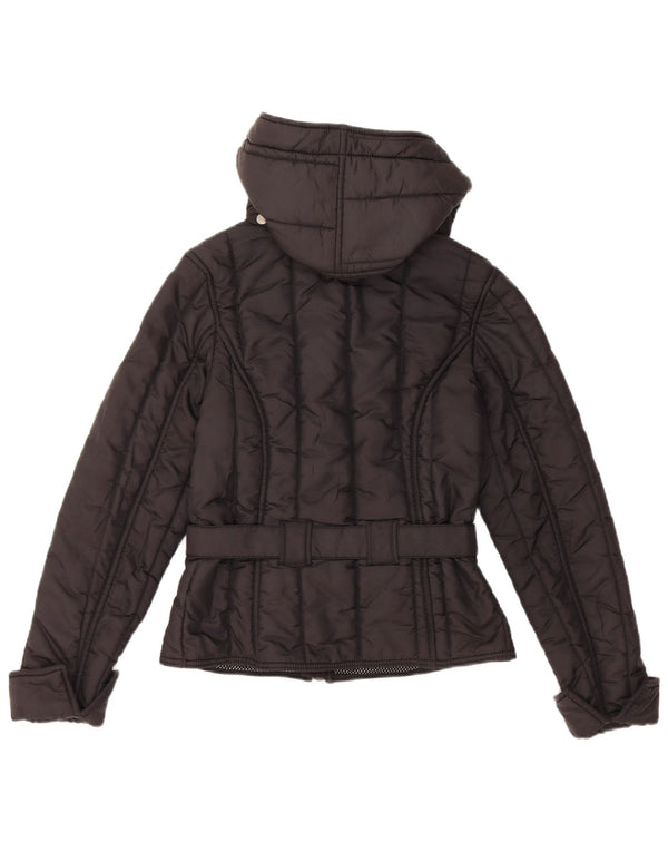 Refrigiwear Girls Cruz Hooded Padded Jacket 13-14 Years Black