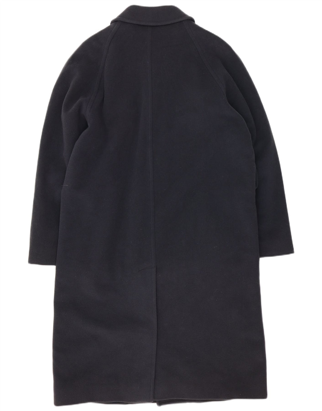 Rodrigo Mens Overcoat IT 48 Medium Navy Blue Wool