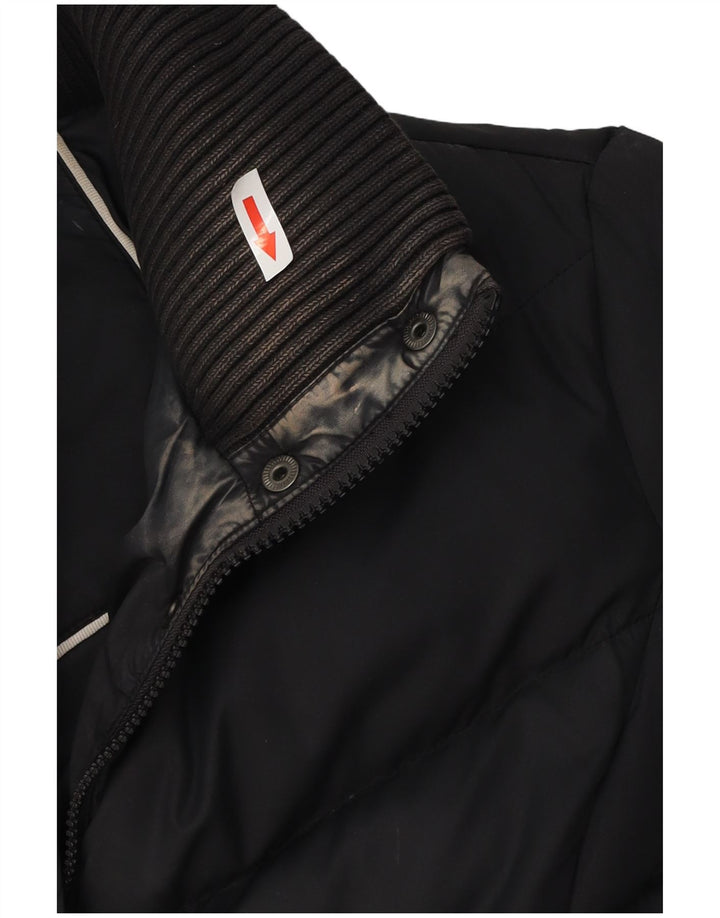Esprit Womens Padded Jacket UK 16 Large Black Polyester
