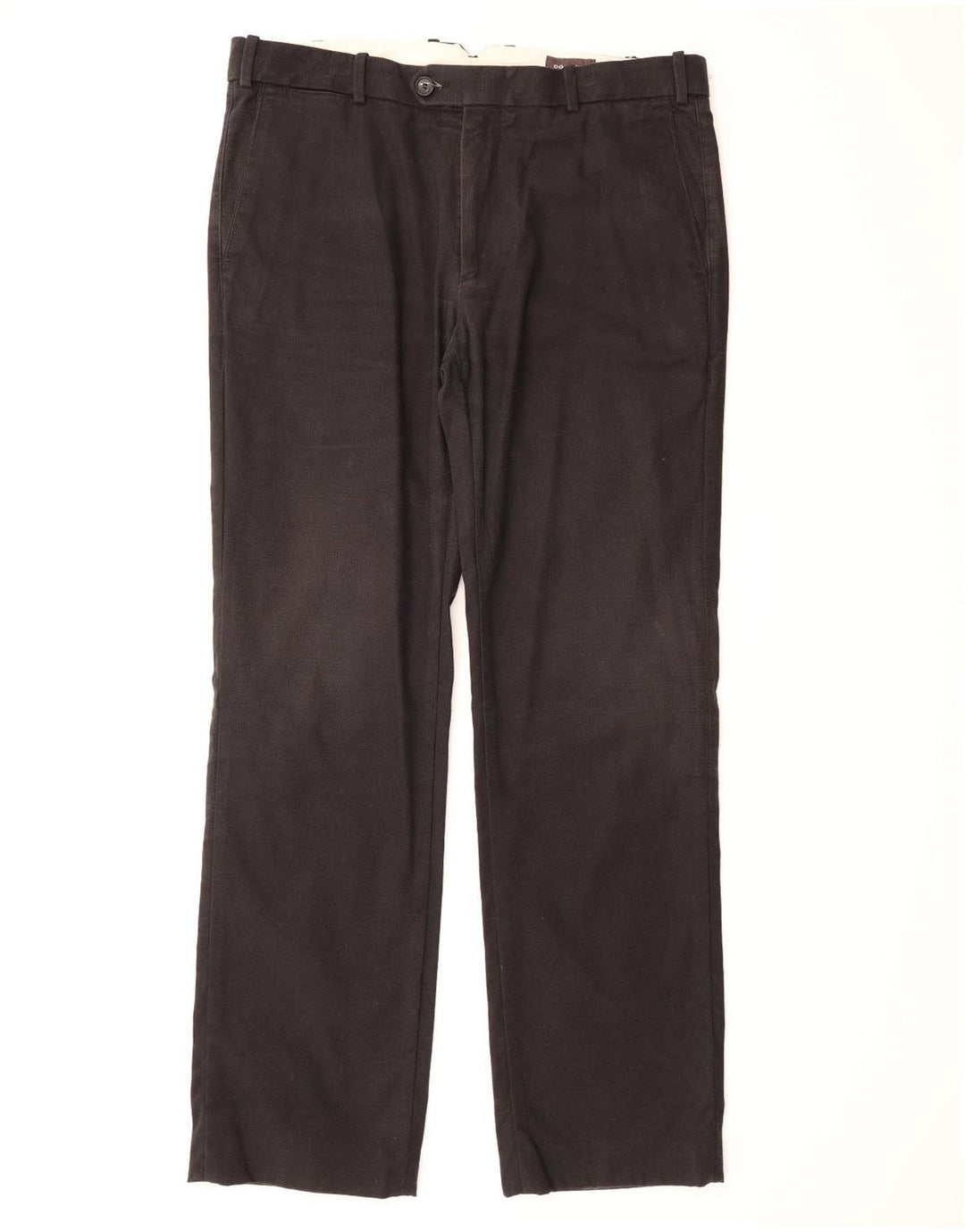 DOCKERS Mens Straight Suit Trousers W36 L34 Black Cotton Vintage Dockers and Second-Hand Dockers from Messina Hembry 