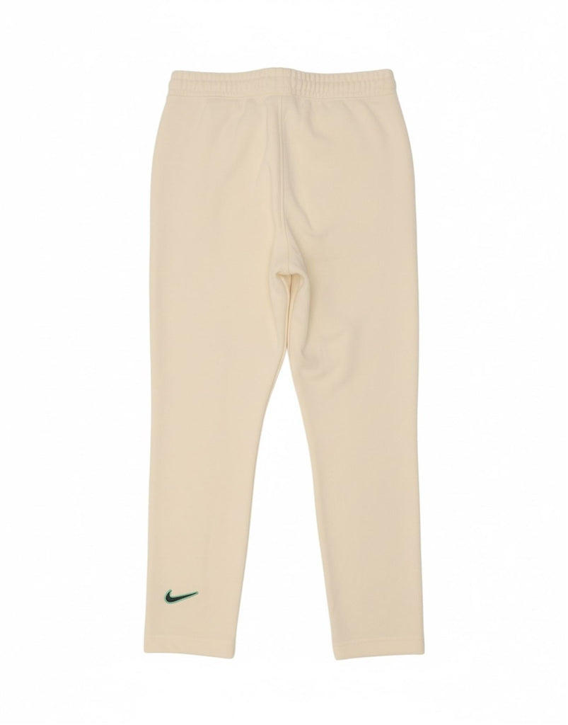NIKE Mens Tracksuit Trousers Small  Off White Polyester Vintage Nike and Second-Hand Nike from Messina Hembry 