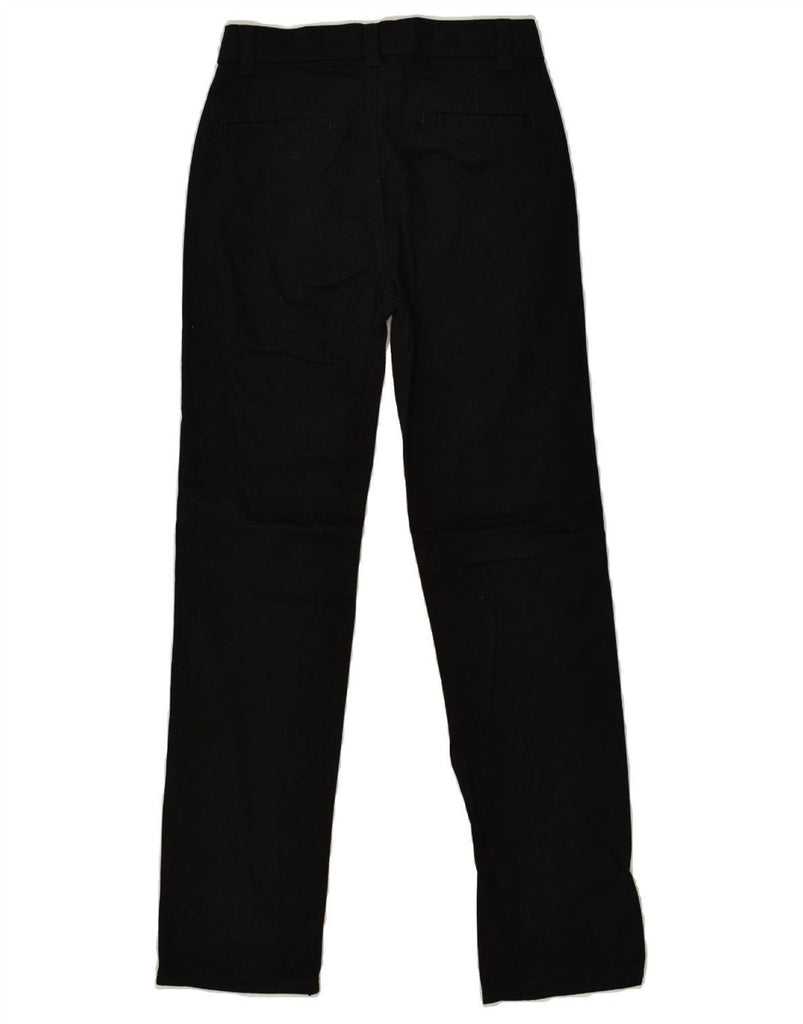 VINTAGE Boys Straight Casual Trousers 11-12 Years W24 L27  Black | Vintage Vintage | Thrift | Second-Hand Vintage | Used Clothing | Messina Hembry 