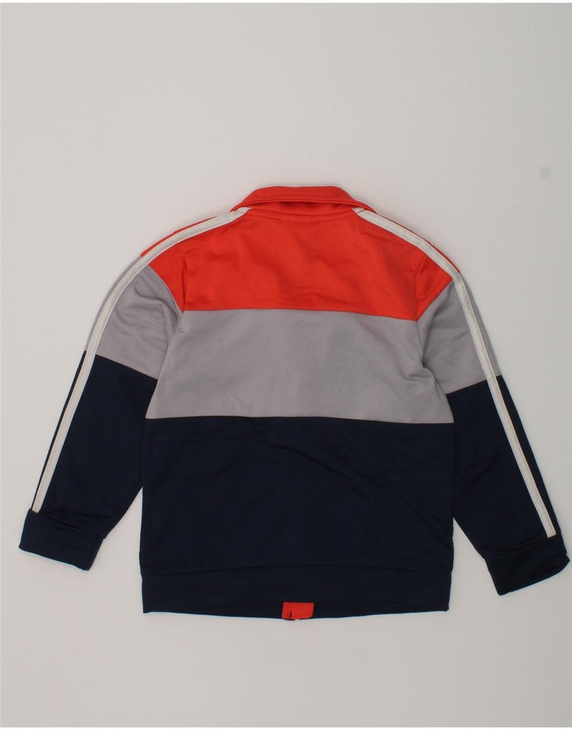 ADIDAS Boys Tracksuit Top Jacket 2-3 Years Multicoloured Colourblock | Vintage Adidas | Thrift | Second-Hand Adidas | Used Clothing | Messina Hembry 