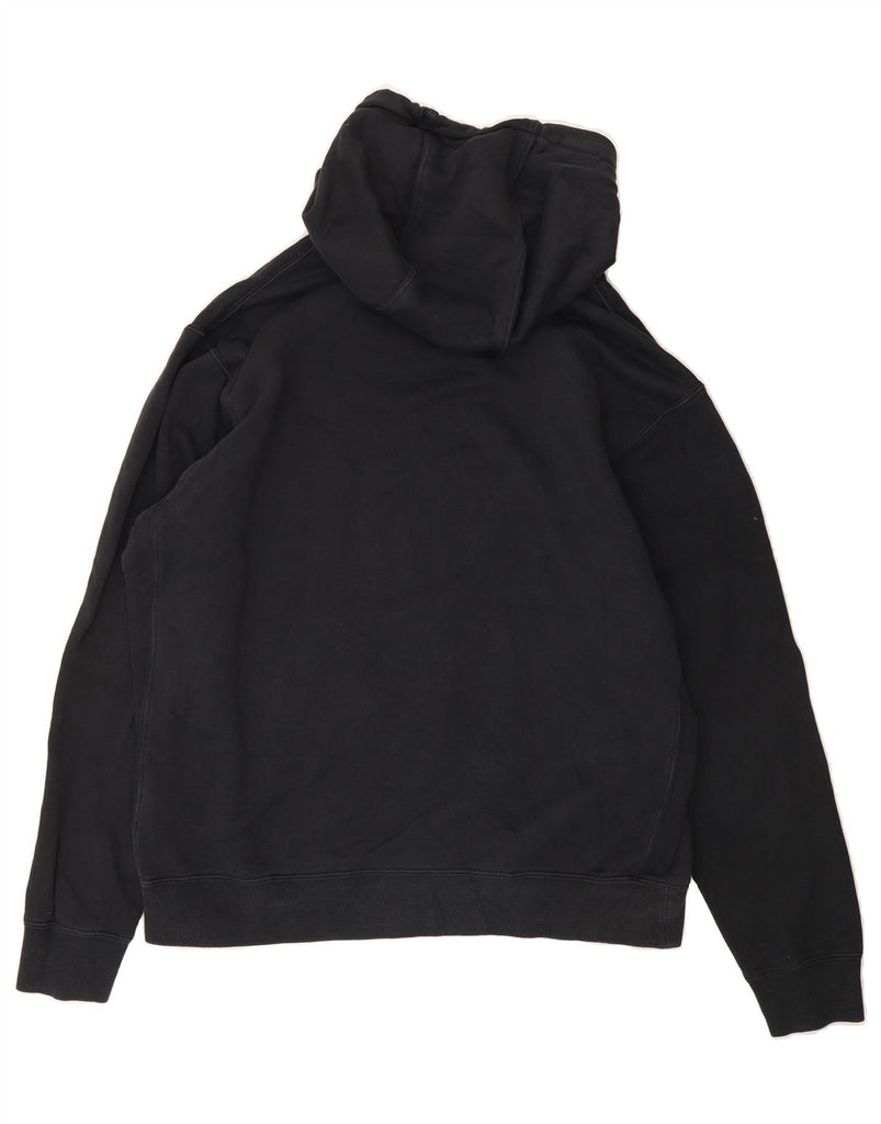 NIKE Mens Hoodie Jumper Medium Black Cotton Vintage Nike and Second-Hand Nike from Messina Hembry 