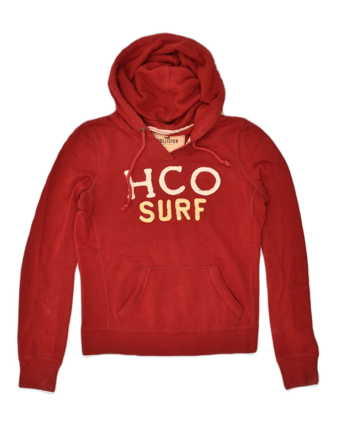 Red on sale hollister jumper