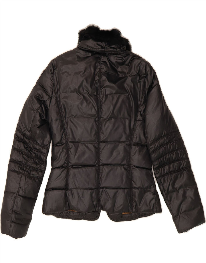 BLAUER Womens Padded Jacket UK 10 Small Black Polyester Vintage Blauer and Second-Hand Blauer from Messina Hembry 
