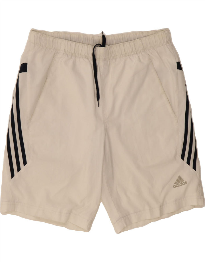 ADIDAS Mens Clima 365 Sport Shorts Small  White Polyester Vintage Adidas and Second-Hand Adidas from Messina Hembry 