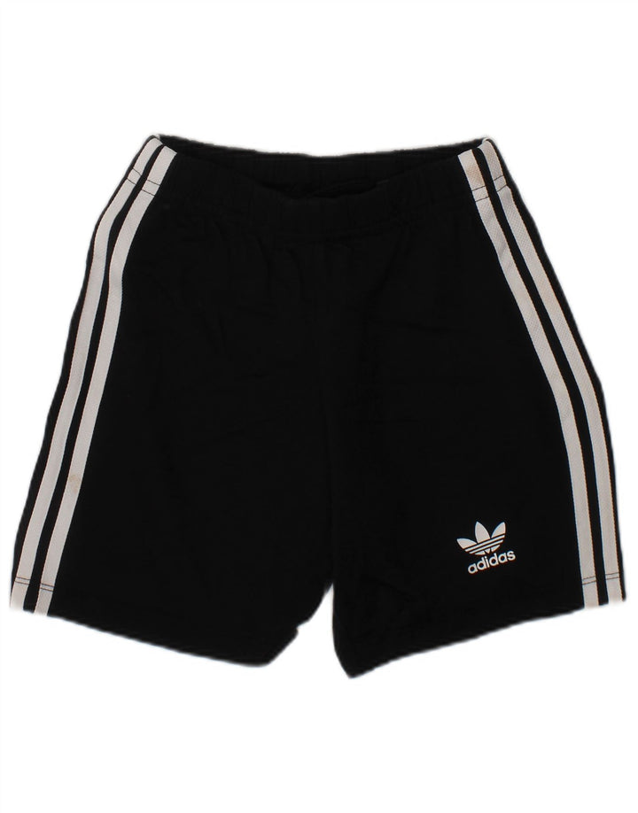 ADIDAS Boys Sport Shorts 2-3 Years  Black Cotton