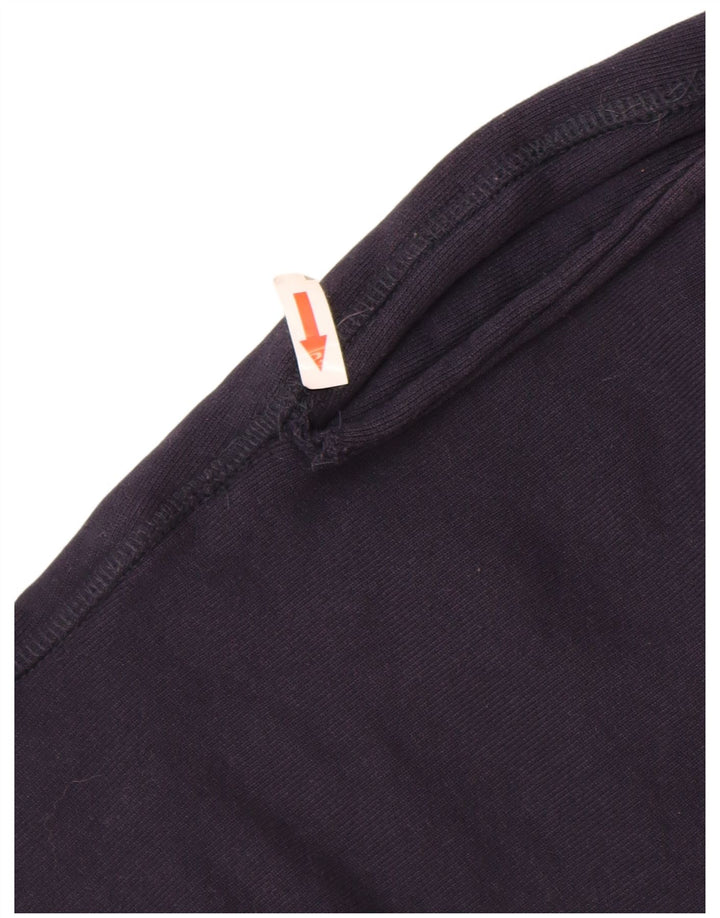 Chiemsee Mens Graphic Sport Shorts Large Navy Blue Cotton