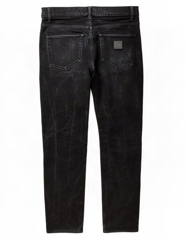 Carhartt Mens Straight Jeans W32 L32 Grey Cotton