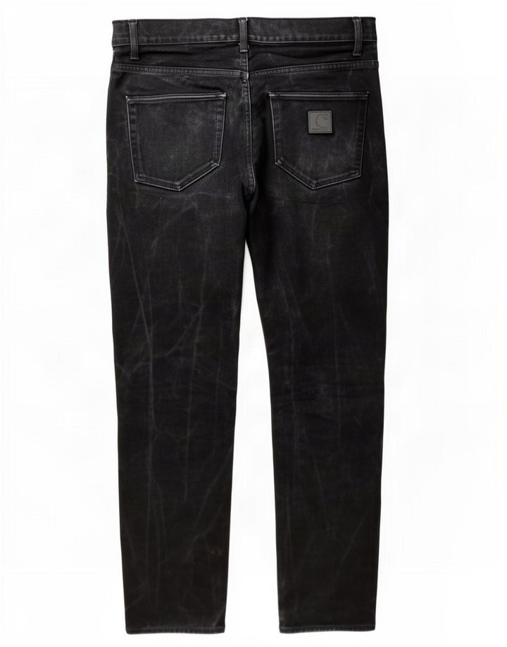 Carhartt Mens Straight Jeans W32 L32 Grey Cotton