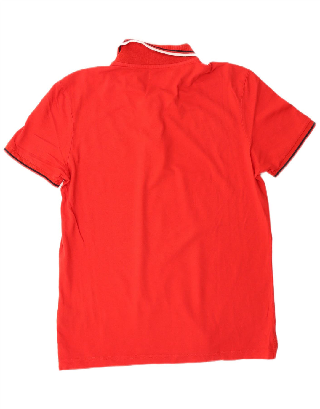 DIADORA Mens Polo Shirt Medium Red Cotton