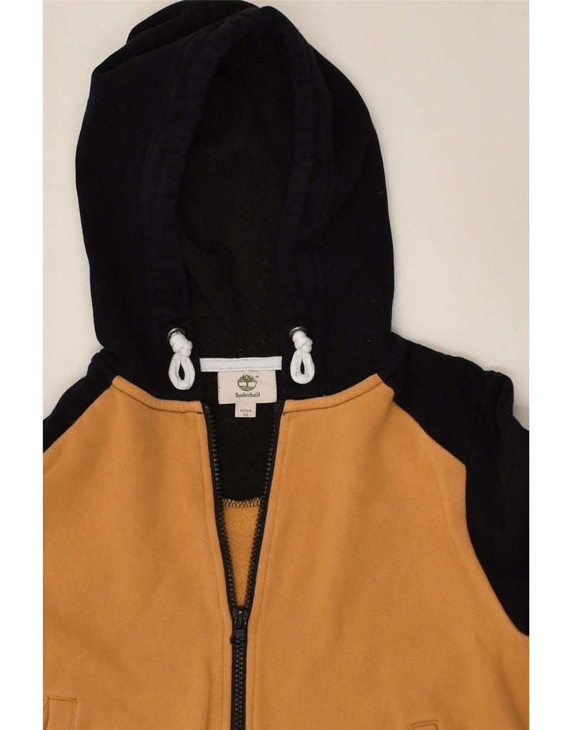 TIMBERLAND Boys Graphic Zip Hoodie Sweater 11-12 Years XS Black | Vintage Timberland | Thrift | Second-Hand Timberland | Used Clothing | Messina Hembry 