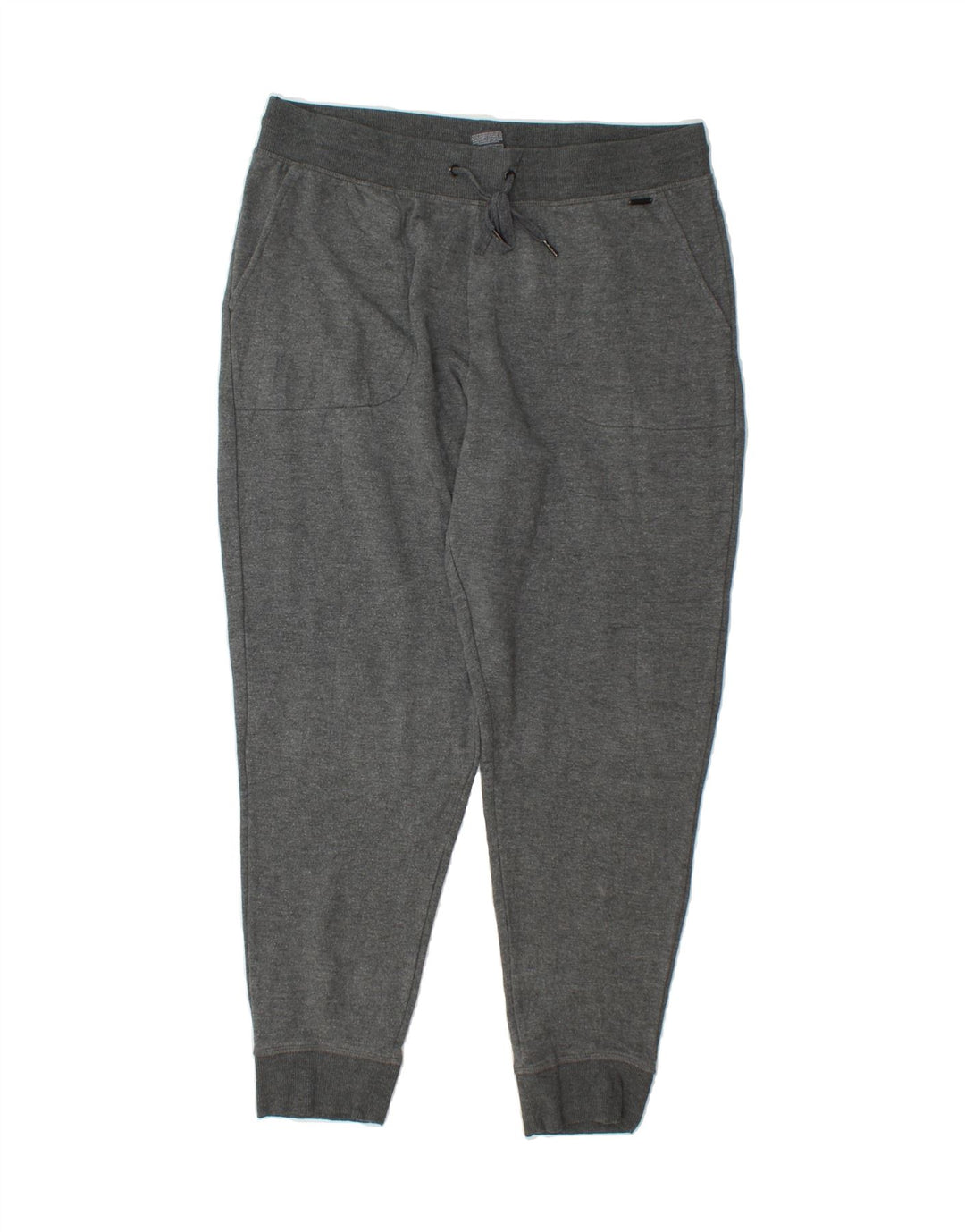 EDDIE BAUER Womens Tracksuit Trousers Joggers UK 16 Large Grey Modal Vintage Eddie Bauer and Second-Hand Eddie Bauer from Messina Hembry 