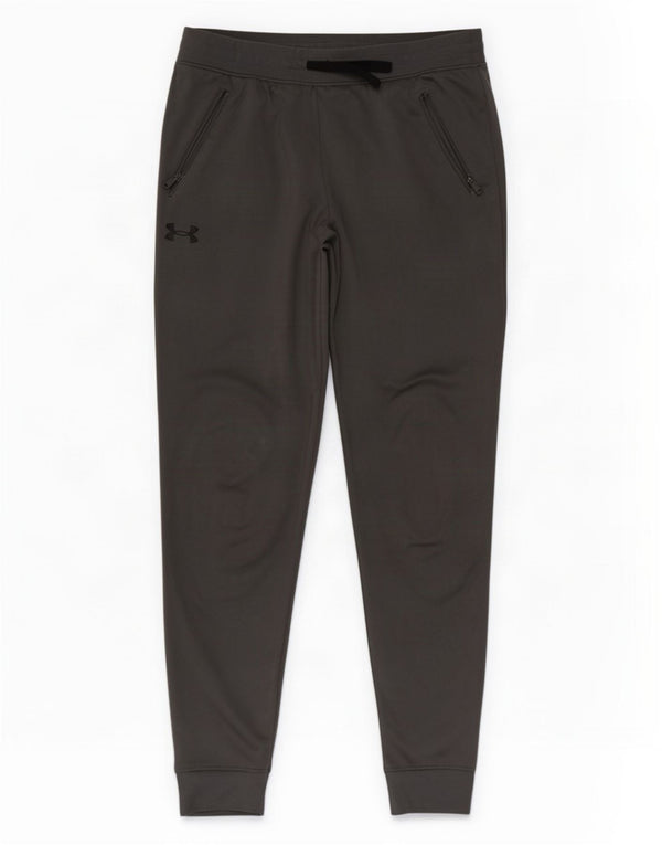 Under Armour Boys Tracksuit Trousers Joggers 11-12 Years Large Grey