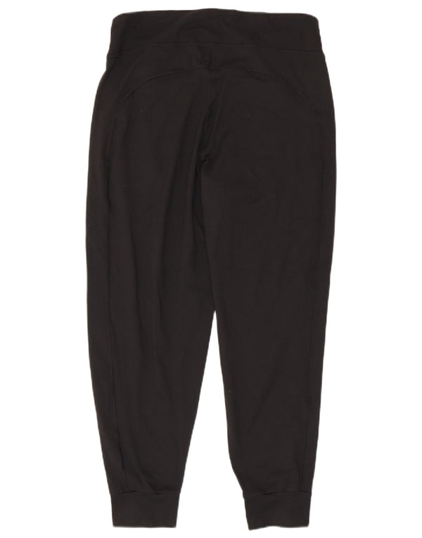 Marks & Spencer Womens Tracksuit Trousers Joggers UK 14 Large Black