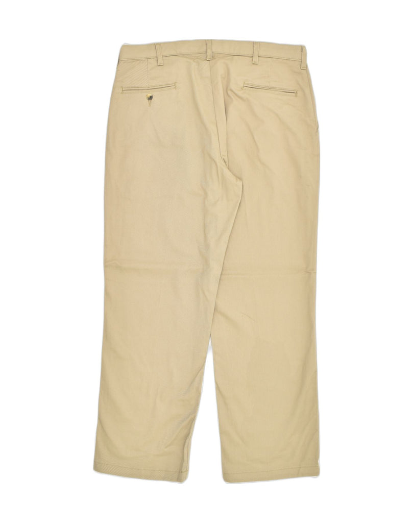 WRANGLER Mens Straight Chino Trousers W36 L30 Beige Cotton | Vintage Wrangler | Thrift | Second-Hand Wrangler | Used Clothing | Messina Hembry 