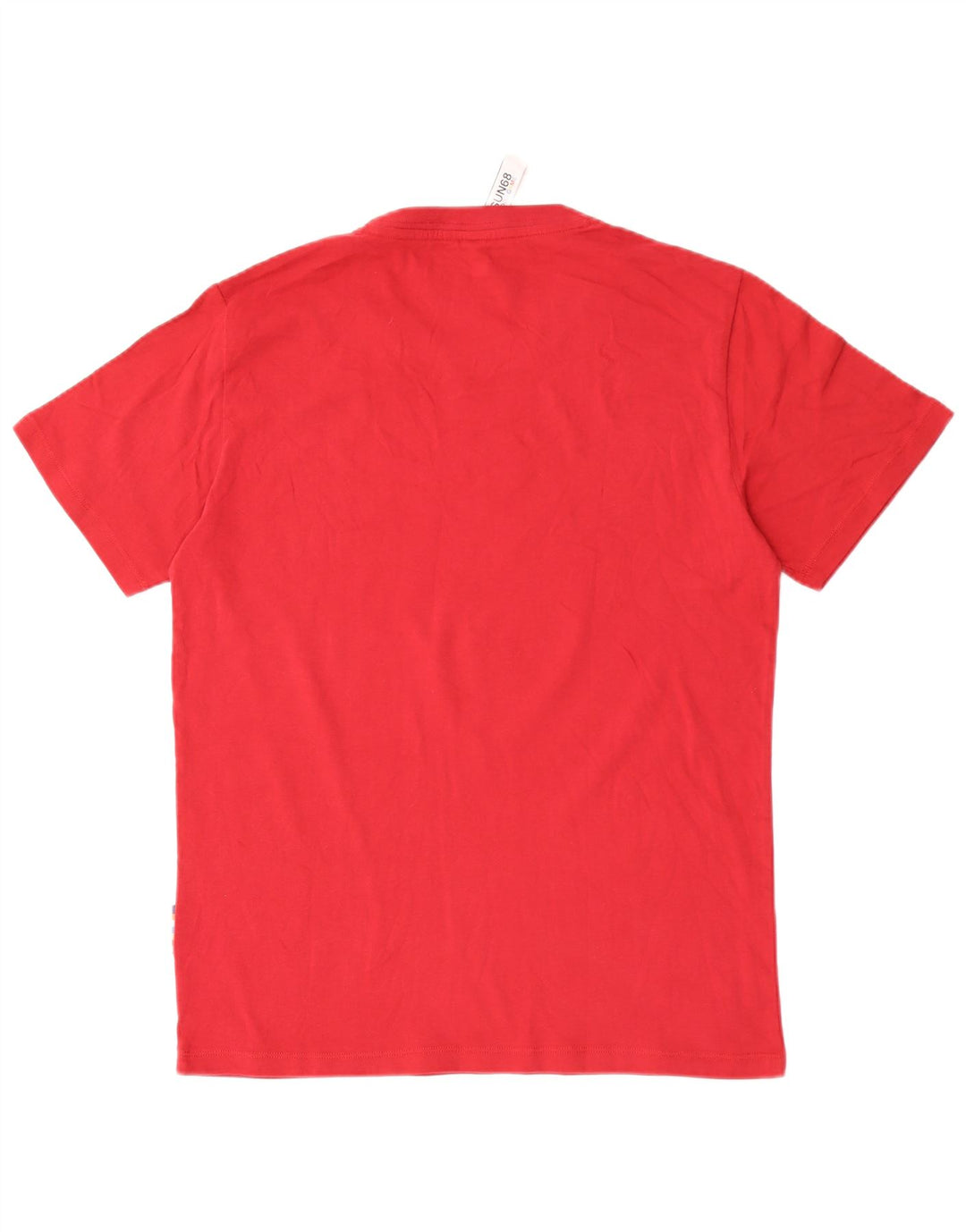 Sun68 Mens Graphic T-Shirt Top Large Red Cotton