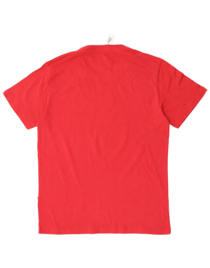 Sun68 Mens Graphic T-Shirt Top Large Red Cotton