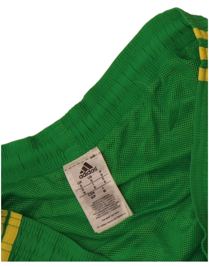 Adidas Mens Swimming Shorts Small  Green Nylon
