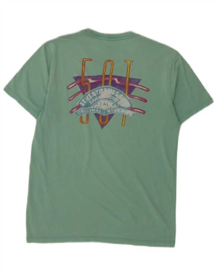 Levi's Mens Graphic T-Shirt Top Small Green