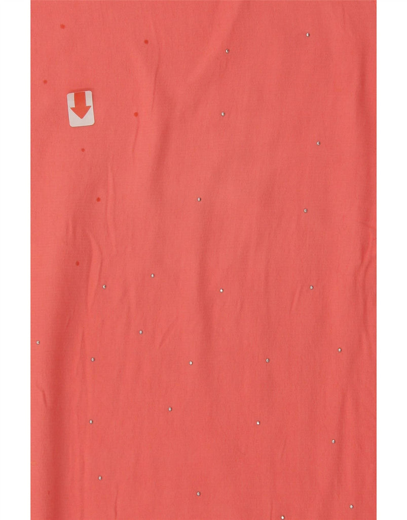 MASSIMO DUTTI Womens Blouse Top UK 14 Medium Orange Vintage Massimo Dutti and Second-Hand Massimo Dutti from Messina Hembry 